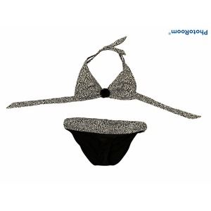 Kenneth Cole Reaction Bikini Black White
